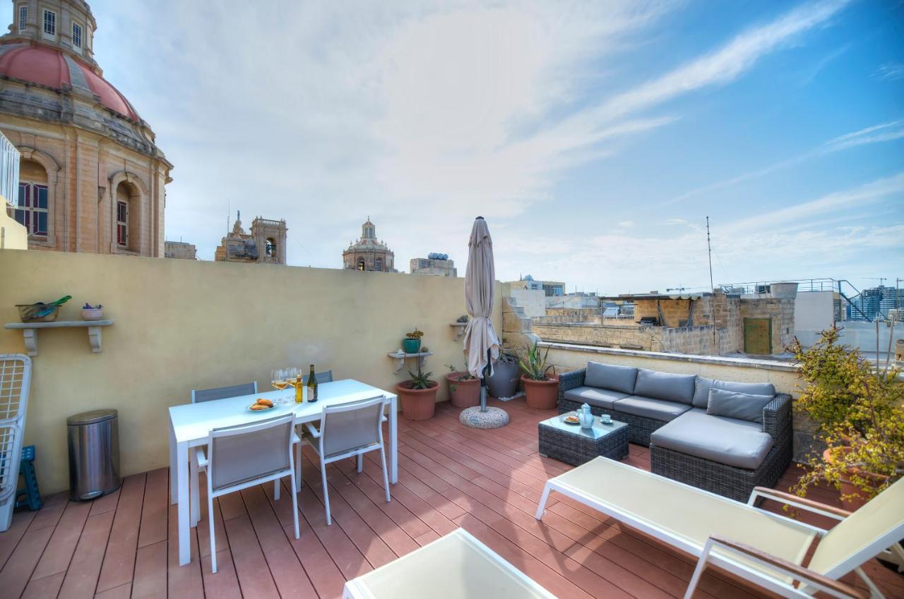 Comfy 1 Bedroom - Sun Terrace & Sea Views Gbuh1-1 Valeta Exterior foto